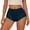 Green, variant on Women's Seamless Mesh Underwear Panties High Waisted Soft Comfort Breathable Cotton Gusset Triangle Underwear, Blue, Size L