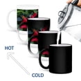 thumbnail image 4 of 3drose, Red Hibiscus, 11oz Magic Transforming Mug, 4 of 7