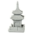 thumbnail image 1 of Shisuyan Pavilion Statue Grey Sandstone 1Set 2.2x2.2x4.5in, 1 of 8
