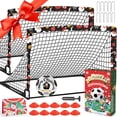 thumbnail image 1 of Juego de Porterías de Fútbol VAVOSPORT Navideñas para Niños 1,2 m x 0,9 m 2 Unidades, 1 of 9
