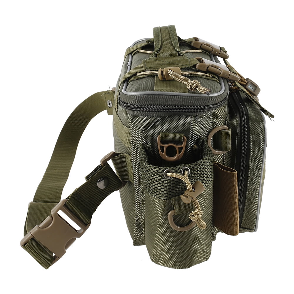 Miuline Fishing Tackle Bag Fishing Backpack Fishing Lures Bait Box Storage Bag Ship