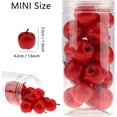 thumbnail image 2 of 27 PCS Artificial Lifelike Mini Pears Fake Realistic Plastic Fruits PET Bottle Package Faux Props Decoration Party Home Thanksgiving Christmas, 2 of 3