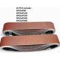 thumbnail image 1 of Tiras de lijado profesionales, bandas flexibles y duraderas para trabajos pesados de decapado, partículas de óxido de aluminio con resistencia a la abrasión, lavables y antiestáticas para un, 1 of 5