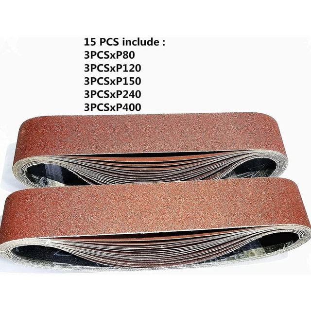 Tiras de lijado profesionales, bandas flexibles y duraderas para trabajos pesados de decapado, partículas de óxido de aluminio con resistencia a la abrasión, lavables y antiestáticas para un