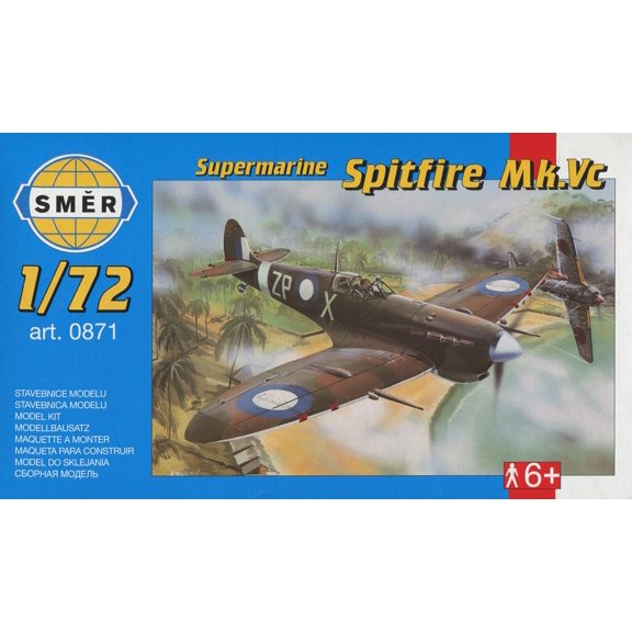 Supermarine Spitfire Mk Vc (1/72 model kit)