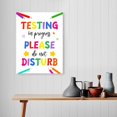 thumbnail image 5 of Mental Health Canvas Wall Art,Testing In Progress Please Do Not Disturb Artwork Painting Prints Poster Ready to Hang for Counselor Therapy Office School Wall Decor Treatment Decor,12x15 Inch, 5 of 6