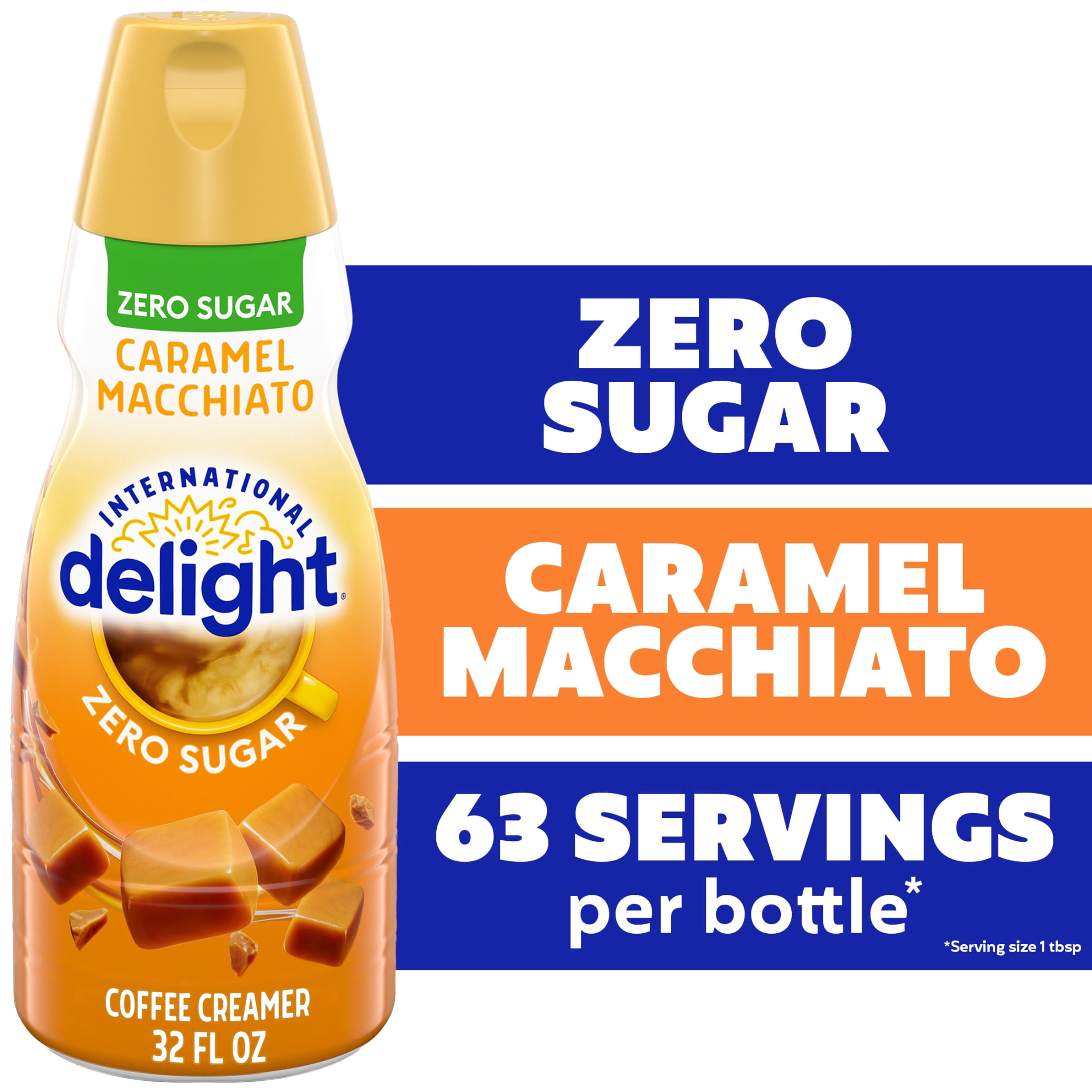 Splenda Sugar Free Sweet Cream Coffee Creamer, Low Calorie, 8 fl