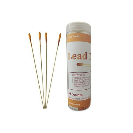 

Test Kits Test Swabs Used to Quickly Test House Paint and Metal Instant Test Kit for All Painted Surfaces Ceramics Dishes Metal Wood 30pcs