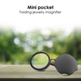 thumbnail image 3 of Pocket Folding Jewelry Magnifier Magnifying Glass HD Eye Glass Loupe, 3 of 8