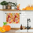 thumbnail image 6 of luyaa luyaa Fall Kitchen Dish Towel 18 x 26 inches Watercolor Maple Leaf Dishcloth Autumn Decorative Hand Drying Tea Towel for Thanksgiving Kitchen Bathroom, 2Pcs, 6 of 6