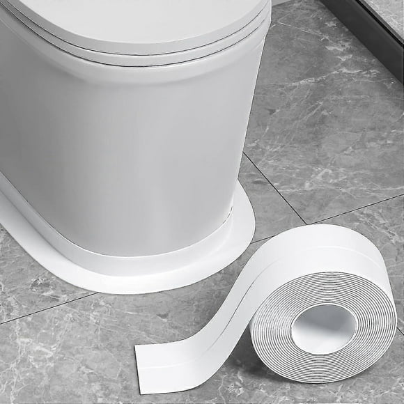 Bath Sealant Strip, Bathroom Sealant, Caulk Strip, Waterproof Simple Seal Tape For Bathroom, Kitchen, Bathtub, Toilet, Wall Floor, With Sealing Tool