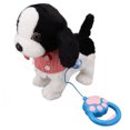 thumbnail image 3 of Peluche de control remoto que camina, ladra y salta para niños: cachorro bailarín interactivo negro, 3 of 8