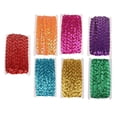 thumbnail image 1 of 13m Sequins Paillette Ribbon Trim Sequins String Braid Trim Lace DIY Sewing Clothing Green, 1 of 9