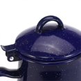 thumbnail image 5 of 1.2l Enamel Coffee Pot Hand Tea Water Kettle Teapot Vintage Home Decor Starry Sky Blue Teapot Cafe, 5 of 5