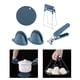 thumbnail image 1 of Juego Antiescaldaduras de Cocina Multiusos, Que Incluye Soporte para Platos, Clip para Cuencos, Agarradera para Ollas, Guantes para Pellizcos Y Asas azul perfecl Clip de tazón, 1 of 8