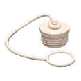 thumbnail image 3 of Aqua Pro Fresh Water Hose Cap 27839 Male Plug With Strap; Fits 3/4 Inch Male Garden Hose Thread; White; Single; With Retail Packaging, 3 of 3