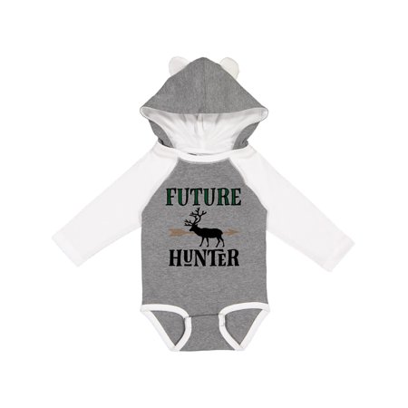 

Inktastic Hunting Future Elk Hunter Gift Baby Boy or Baby Girl Long Sleeve Bodysuit