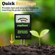 Rapitest Electronic Soil Tester - Quick and Accurate pH & Fertility Testing - 3x6x12