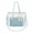 Green, variant on Star Print Ita Crossbody Tote Bag, Large Capacity Pin Display Handbag with Clear Window & Lace Pendant (Black)
