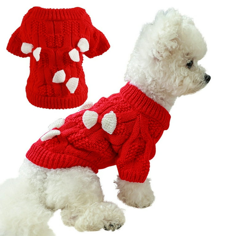 Christmas dog hotsell sweaters walmart