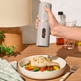 thumbnail image 7 of Beautiful 3-Piece Rechargeable Electric Salt and Pepper Grinder Set with Charging Base, Porcini Taupe by Drew Barrymore, 7 of 7