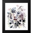thumbnail image 2 of Popp, Grace 20x23 Black Modern Framed Museum Art Print Titled - Swaying Florets I, 2 of 5