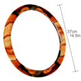 thumbnail image 4 of Thanksgiving Pumpkin Leaves 14.5 Inch Printing PVC Leather Car Wheel Cover Steering Wheel Covers Auto Accessories, 4 of 6