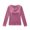 Pink, variant on Tqcoqu Women's 2026 Velvet Cowl Neck Long Sleeve Blouse Elegant Dressy Top for Holiday Party Casual Outfits