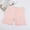 Pink, variant on Girls Pants Size 9-10Y Kids Modesty Lining Elastic Shorts Solid Breathable