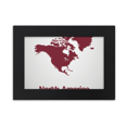 thumbnail image 1 of North America Continent Outline Map Desktop Photo Frame Ornaments Picture Art Painting, 1 of 3