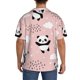 thumbnail image 3 of Fotbe Panda Camisa Estampada de Manga Corta para Hombre, Casual de Verano, Estilo Playero, Sin Arrugas-Medium, 3 of 5
