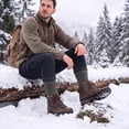 thumbnail image 6 of KOITHOT 3 Pack Merino Wool Socks for Men & Women, Thermal Boot Warm Hiking Socks, 6 of 7