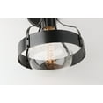 thumbnail image 4 of Mitzi H271101 Violet 1 Light 14" Tall Bathroom Sconce - Nickel, 4 of 5