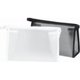 thumbnail image 1 of Toiletry Bag, Portable Lightweight Clear Travel Cosmetic Bag Waterproof Makeup Organizer Toiletries Kit Zippered Pouch For Women And Men (black & Whit, 1 of 5