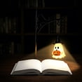 thumbnail image 5 of Ghost Library Shelf Light - Iron Craft Battery Operated Night Light, Hanging & Standing Bookcase Lamp, Halloween Decor & Gift for Literary Lovers, 5 of 5