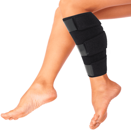 Pivit Calf Brace by Waymo | Adjustable Shin Splint Support | Lower Leg Compression Wrap Increases Circulation, Reduces Muscle Swelling | Calf Support Sleeve for Men and Women | Pain Relief