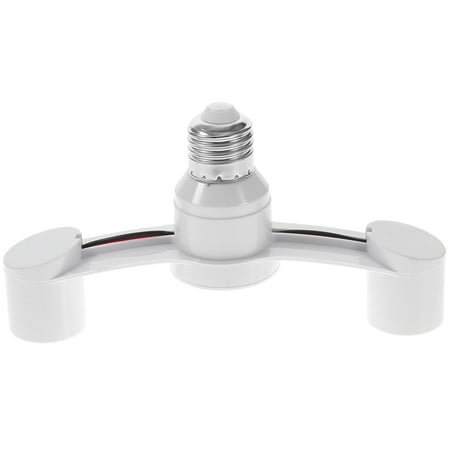 

Light Socket Splitter Lamp Double Heads Light Socket Branch Adapter For Led Bulb