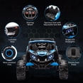 thumbnail image 4 of BeesClover 24V Ride On Car for Kids w/Remote Control, Battery Powered Off-Road UTV, 400W Motors,19" Spacious Seat, 4 Shock Absorbers, 4.5 Mph Max Speed, Music, LED Lights, Electric Car for Big Kids, 4 of 8