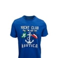 thumbnail image 4 of Nautica Men's Blue T-Shirt Yacht Club Graphic Tee (S08), 4 of 12
