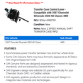 thumbnail image 2 of Transfer Case Control Lever - Compatible with 2007 Chevy Silverado 2500 HD Classic 4WD, 2 of 2