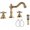 Antique Brass, variant on 8-16 inch Two Handles 3 Holes Widespread Bathroom Sink Faucet Gold Basin Mixer Tap Faucet Matching Metal Pop Up Drain with Overflow