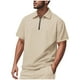 thumbnail image 2 of pstuiky camisetas para hombre, Camisa informal de manga corta con botones sueltos y elástica para hombre, estilo veraniego camisas casuales para hombre l, 2 of 9