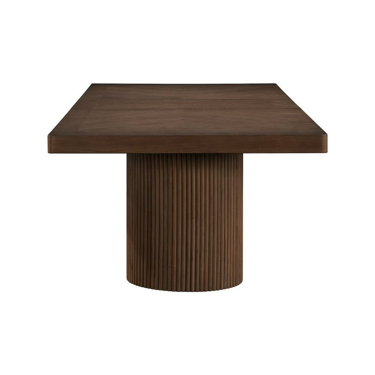 Meridian Furniture Belinda Brown Acacia  with Veneer Dining Table