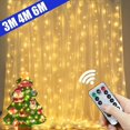 thumbnail image 4 of Halloween Garland Fairy Light Outdoor Garden Light String 8 Mode USB Curtain Light Wedding Christmas Party Holiday Decoration, 4 of 5