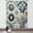 Off White Cadet Blue, variant on Ambesonne Ethnic Tapestry Wall Hanging, Mosaic Look Azulejo Inspired, 40"x60", Off White Cadet Blue