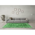 thumbnail image 3 of Ahgly Company Indoor Rectangle Medallion Emerald Green Traditional Area Rugs, 8' x 10', 3 of 4