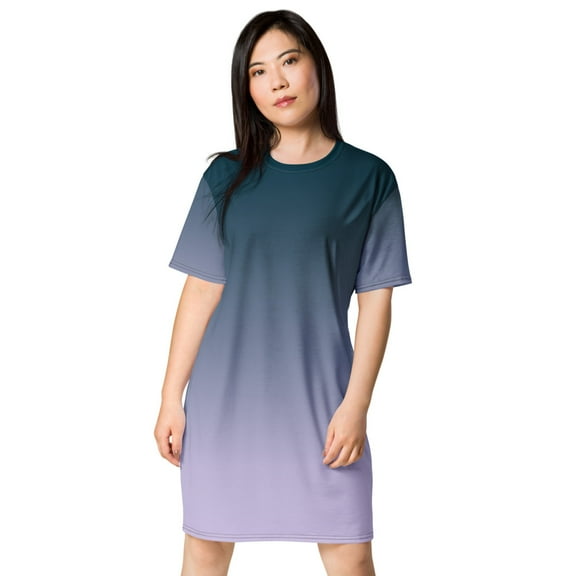 Urban Fade Relaxed T-Shirt Dress (2XS)
