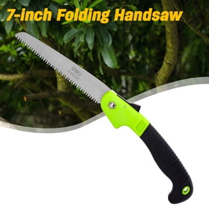 Deli 7-Inch Folding Handsaw, Portable Pruning Saw