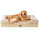 thumbnail image 1 of Cama ortopédica para perros EHEYCIGA, espuma viscoelástica, impermeable, grande, 1 of 9