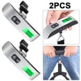 thumbnail image 1 of Báscula Electrónica Digital FLhrweasw para 2 Uds 50kg LCD Peso para Maleta Portátil, 1 of 8